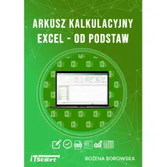 Kurs Excel od podstaw. Widok arkusza kalkulacyjnego z danymi.