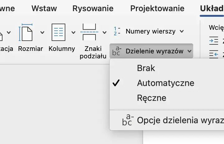Jak wyłączyć dzielenie wyrazów w Wordzie i uniknąć problemów z formatowaniem
