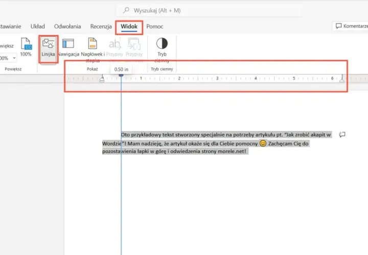 Jak zrobić akapit w Wordzie - proste sposoby na formatowanie tekstu
