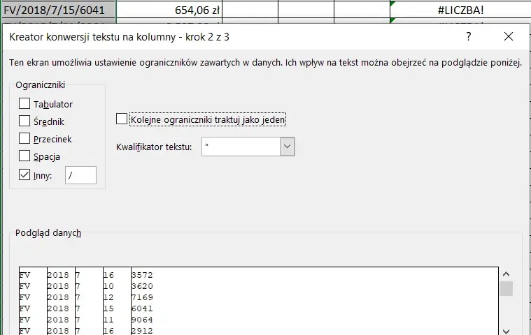 Jak podzielić kolumnę w Excelu i uniknąć najczęstszych błędów