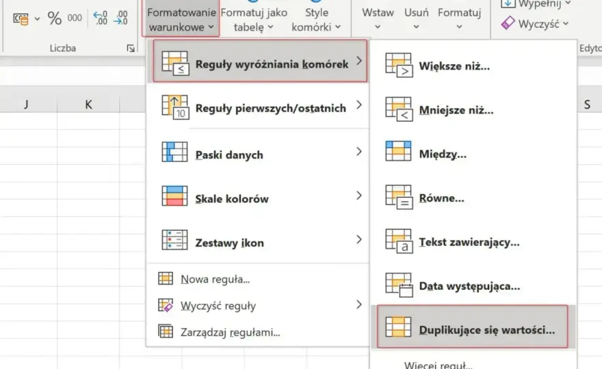 Excel - Usuwanie duplikatów bez ryzyka utraty danych?