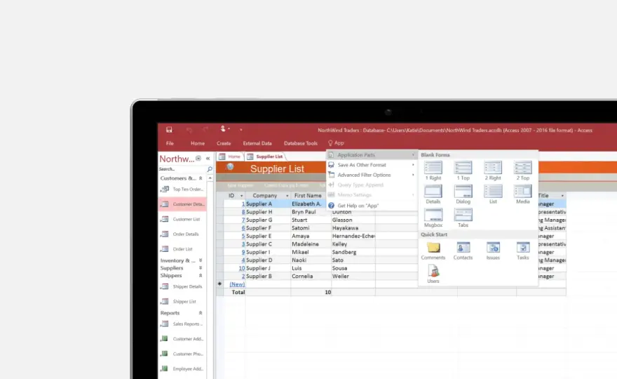 MS Access - Co to jest i kiedy warto go użyć?