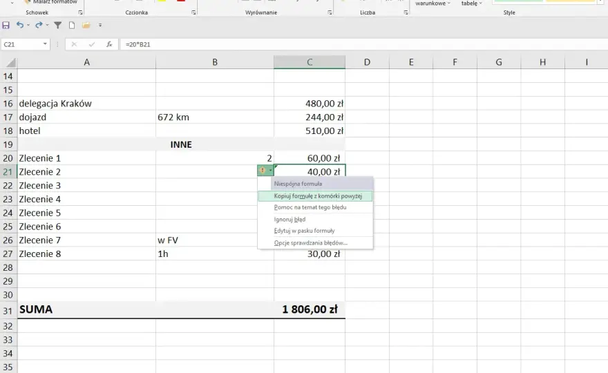 Excel LICZ.JEŻELI - Zliczaj dane szybko i bez błędów!